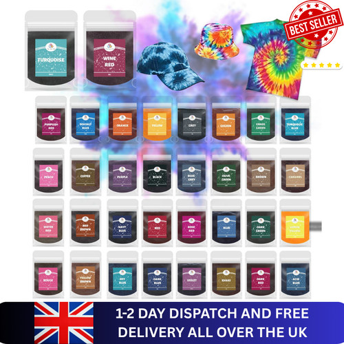 Fabric clothes dye - pod, sachet