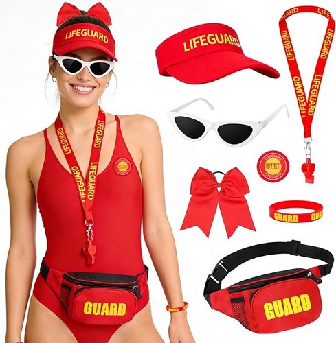 Lifeguard costume accessories - costume,