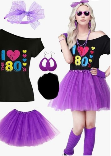 80s fancy dress tutu - 80s,