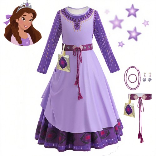Asha princess costume girls - princess,